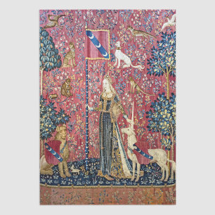 Papel De Seda A Senhora e o Unicórnio, Toque