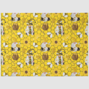 Papel De Seda A Série Abelha e Mel Design 4