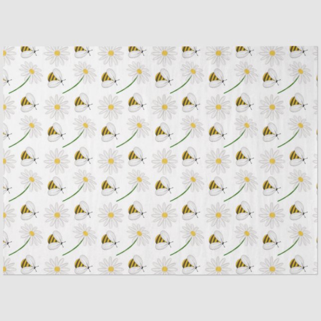 Papel De Seda A Série Abelha e Mel Design 5 (Frente )
