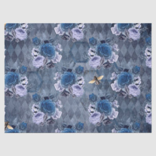 Papel De Seda A Série Blue Bee Design 1