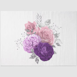 Papel De Seda A Série Bouquet Design 157