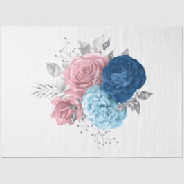 Papel De Seda A Série Bouquet Design 158