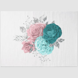 Papel De Seda A Série Bouquet Design 167