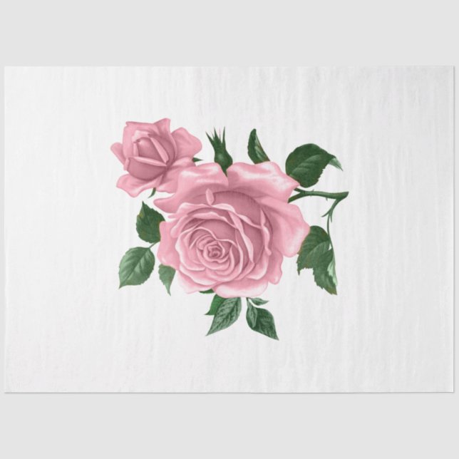 Papel De Seda A Série Bouquet Design 176 (Frente )