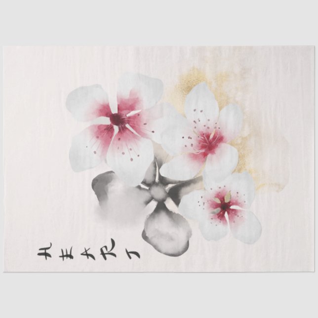 Papel De Seda A Série Okinawa Design 13 (Frente )