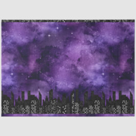 Papel De Seda A Série Starry Skyline Design 1