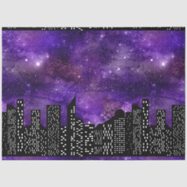 Papel De Seda A Série Starry Skyline Design 10