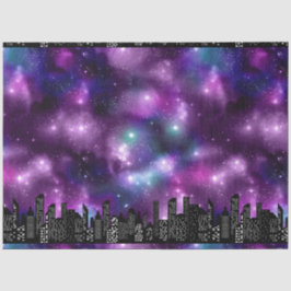 Papel De Seda A Série Starry Skyline Design 12