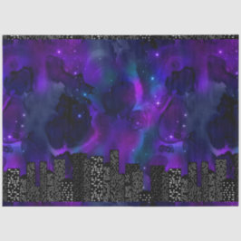 Papel De Seda A Série Starry Skyline Design 4