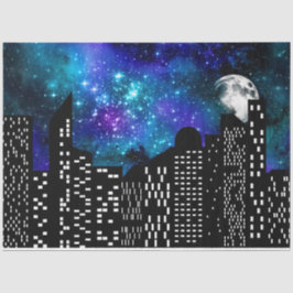 Papel De Seda A Série Starry Skyline Design 5