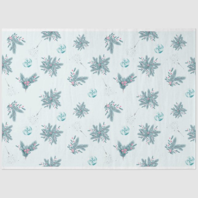 Papel De Seda A Snow Gnomo Series Design 7 (Frente )