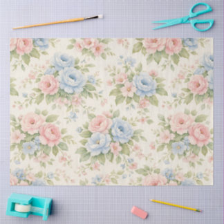 Papel De Seda A Springy Floral Design #12