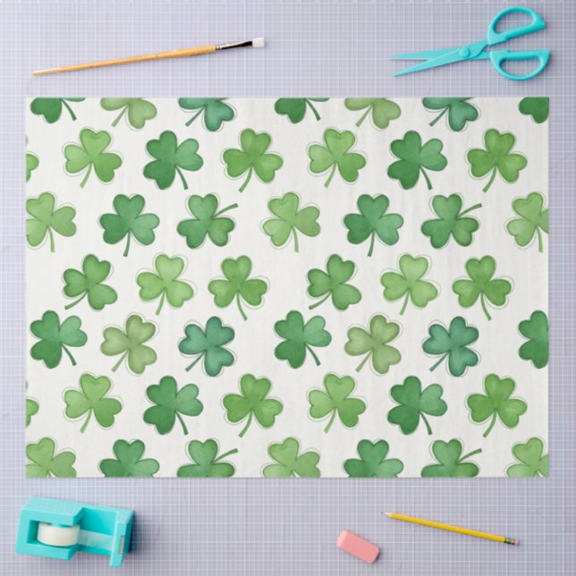 Papel De Seda A St Patrick's Series Design #9 (Arte )