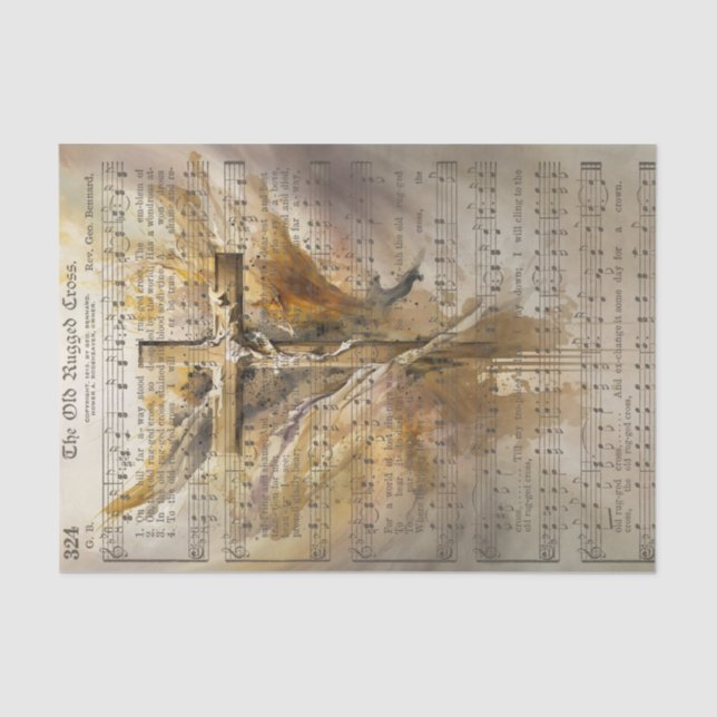 Papel De Seda A velha Cruz Vermelha (Frente )