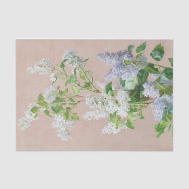 Papel De Seda A vida com flores (2) de Jean Benner (Frente )