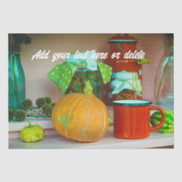 Papel De Seda A vida russa ainda com uma abóbora e uma abóbora v