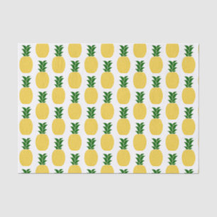 Papel De Seda Abacaxi amarelo