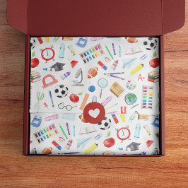 Papel De Seda Abastecimento escolar de volta à desvinculação de 