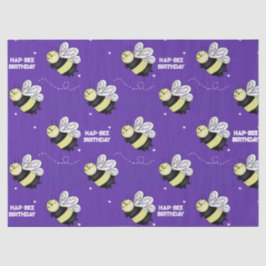 Papel De Seda Abeja Bumblebee Roxa 45,7 cm x 61 cm 
