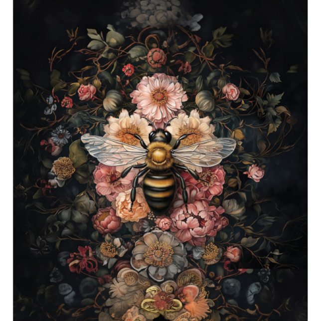 Papel De Seda Abelha e Flor (Criador carregado)