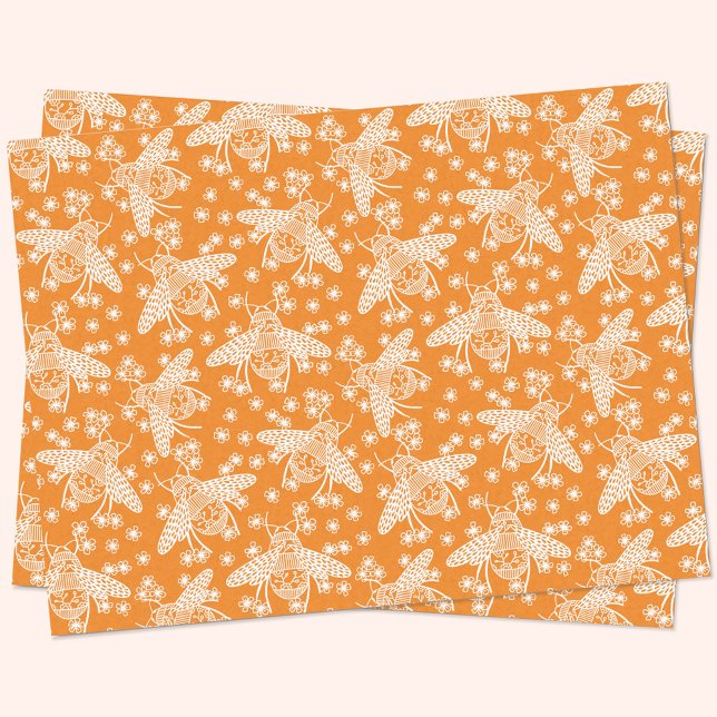 Papel De Seda Abelha Mel (Criador carregado)