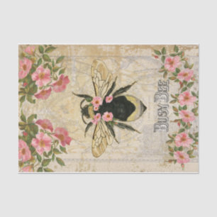 Papel De Seda Abelha primavera