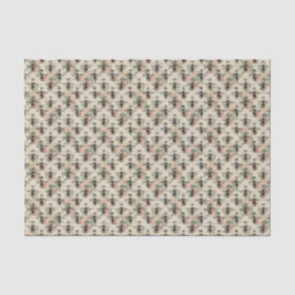 Papel De Seda Abelha-Rainha Floral Rosa