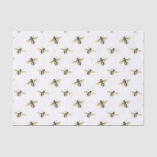 Papel De Seda Abelhas-de-mel em enxame Decoupage Natureza Amante