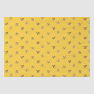 Papel De Seda Abelhas Francesas Cheery em amarelo Provençal