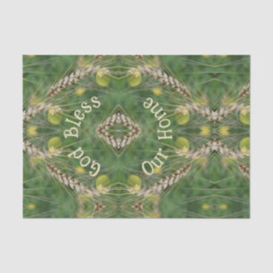 Papel De Seda Abençoe a nossa dissociação de Abstrato de Grass S