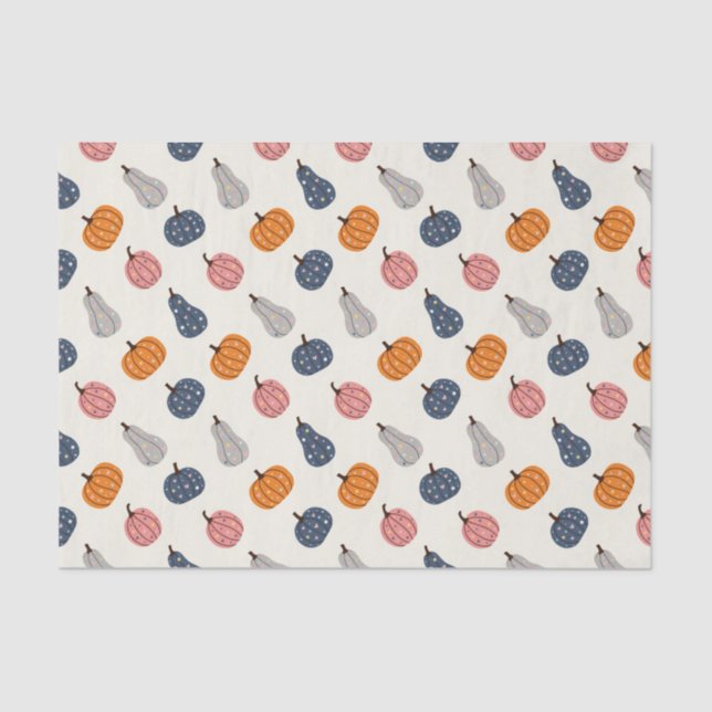 Papel De Seda Abóboras (Frente )