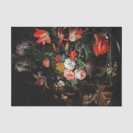 Papel De Seda Abraham Mignon O Buquê Invertido. Floral