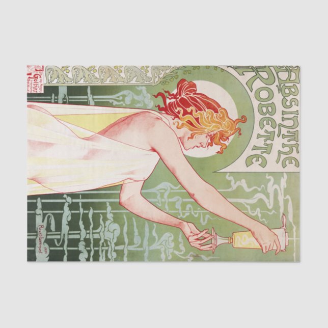 Papel De Seda Absinthe Robette (Frente )