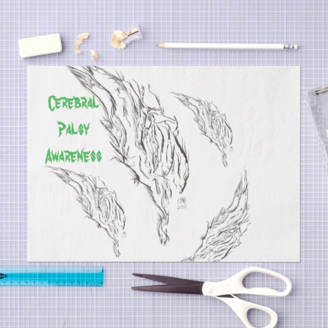 Papel De Seda abstrato (Arte )