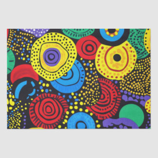 Papel De Seda Abstrato art 4