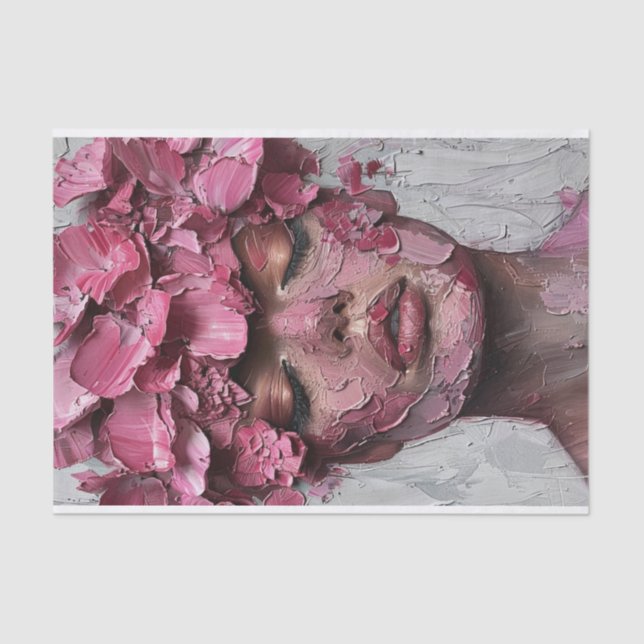 Papel De Seda Abstrato Beauty10 (Frente )