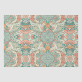 Papel De Seda Abstrato de Pastel