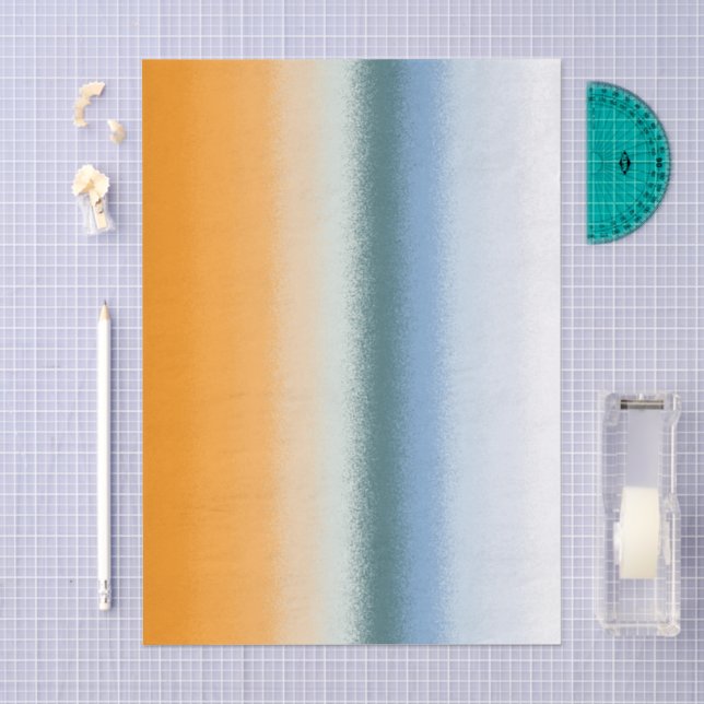 Papel De Seda Abstrato de Praia (Arte )