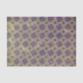 Papel De Seda Abstrato Geométrica da Textura Azul Grunge