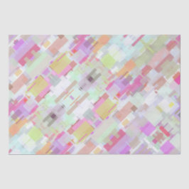 Papel De Seda Abstrato Geométrico Colorida Elegante, Todas As Oc