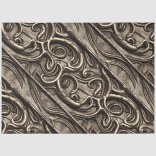 Papel De Seda Abstrato Gótico-ornamentado de-de-