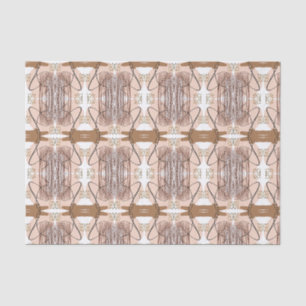 Papel De Seda Abstrato Modern Terthy Terracotta Boho