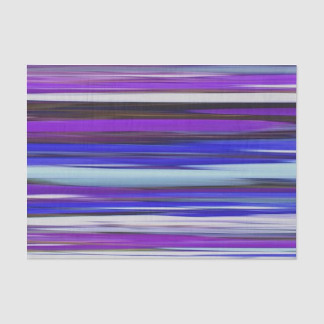 Papel De Seda Abstrato nº 2: Desfocamento do Ultravioleta (Frente )