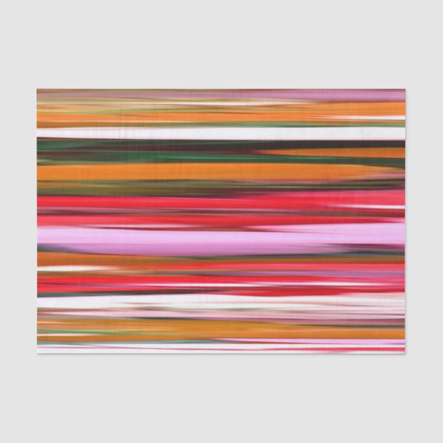 Papel De Seda Abstrato nº 2: Desfoque laranja (Frente )