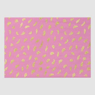 Papel De Seda Abstrato Rosa Dourado bonito