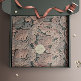 Papel De Seda Acanthus William Morris Art Nouveau Vintage Floral