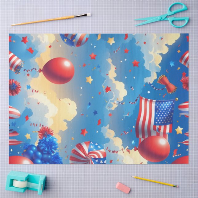 Papel De Seda Acima das Nuvens (Arte )