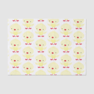Papel De Seda Acoplamento Amarelo-Bonito PÁSCOA