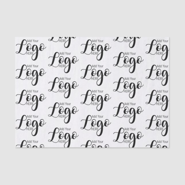 Papel De Seda Adicionar logotipo (Frente )