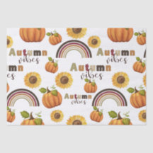 Adorável Vintage Autumn Floral Pumpkin Vibes